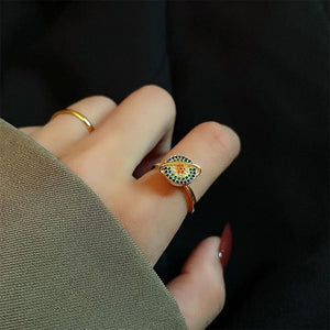 Bague planétaire pivotante en zirconium de couleur