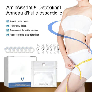 Anneau d'huiles essentielles raffermissant détox