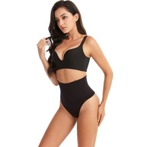 Culotte slim taille haute sans couture