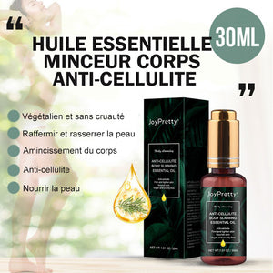 Huile essentielle amincissante anti-cellulite pour le corps