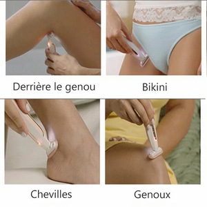Tondeuse de poils électrique pour femmes Recharge USB