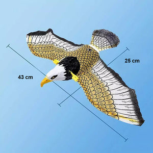 Oiseau de simulation suspendu jouet pour animaux