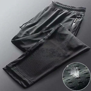 Pantalon en soie de glace pour hommes