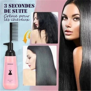 Crème pour lisser les cheveux en 3 secondes