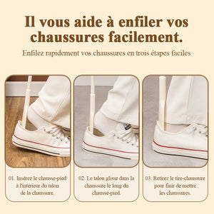 Chausse-pied réglable, longueur réglable