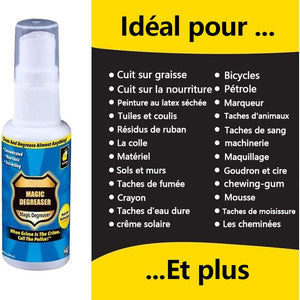 Spray nettoyant dégraissant