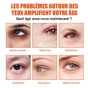 Crème pour contour des yeux améliorer les cernes anti-rides