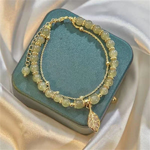 Bracelet joli en jade imitation Hetian