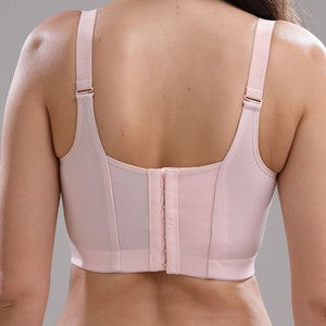 Soutien-gorge à compression latérale et couvrance totale