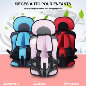 Siège d'auto de protection portatif pour enfant