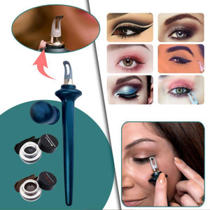 Applicateur d'eye-liner de precision en silicone