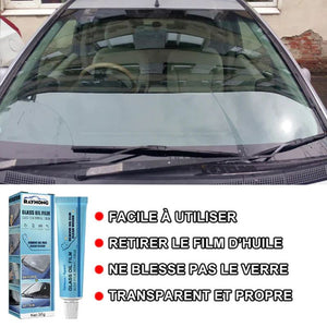 Détachant pour vitres de voiture