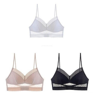 Soutien-gorge en dentelle dos nu en forme de U