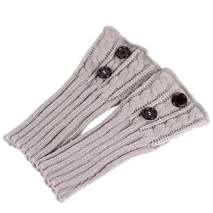 Chaussettes tricotées pour bottes