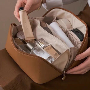 Trousse de maquillage de grande capacité pour voyage