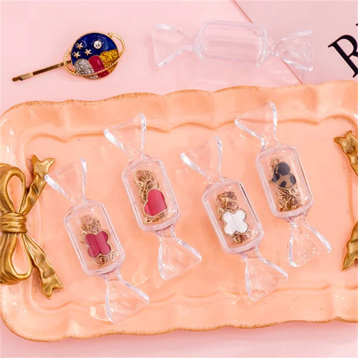 Boîte à bijoux en forme de bonbon (5 pièces)