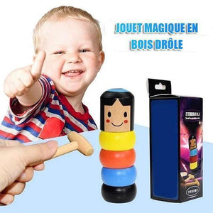 JOUET MAGIQUE EN BOIS DRÔLE