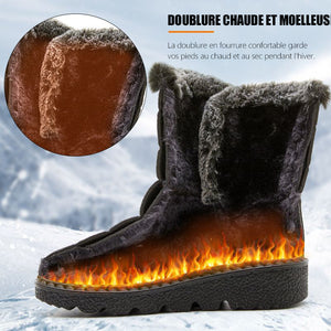 BOTTES DE NEIGE IMPERMÉABLES ET CONFORTABLES POUR FEMME