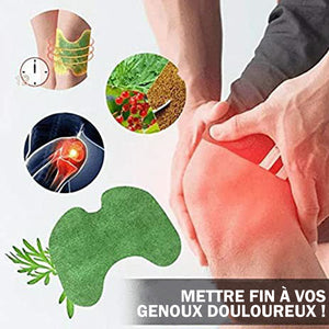 Patch anti-varicose à base de plantes pour le genou