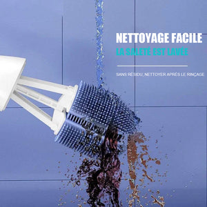 Brosse de toilette à nettoyage en profondeur