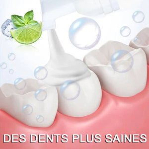 Mousse pour blanchir des dents