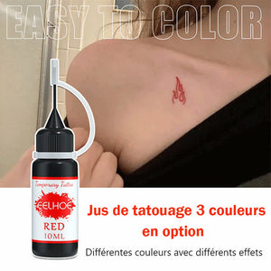 Ensemble de tatouage de jus