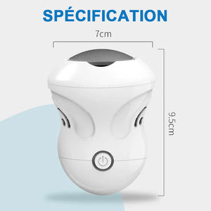 Outil électrique pour enlever des callosités et peau morte du pied