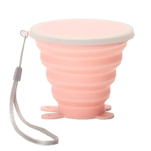 Tasse de Voyage Pliable en Silicone