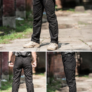 Pantalon tactique imperméable avec poches pour hommes
