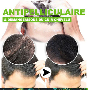 Savon de lavage qui assombrit les cheveux