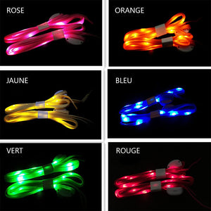 Lacets lumineux LED (1 paire)