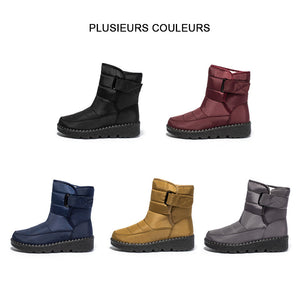 Bottes de neige d'hiver imperméables au-dessus de la cheville