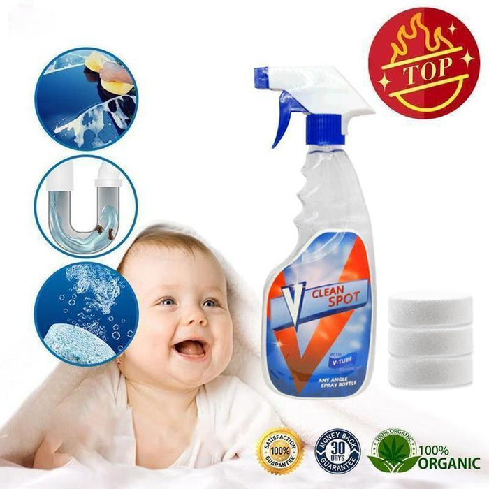 Multifonctionnel Effervescente Spray Nettoyant Set