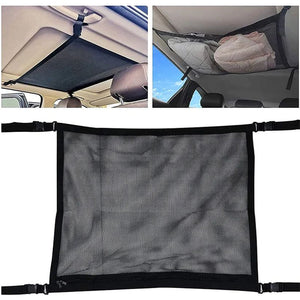 Sac de rangement en filet suspendu pour voiture