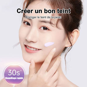 Crème de base hydratante pour corriger le teint de la peau