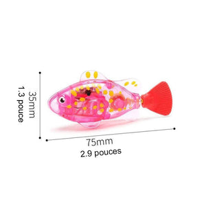 Poisson électrique jouet pour enfant chien chat éclairage