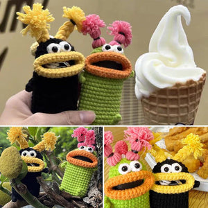 PORTE-CLÉS EN CROCHET FAIT À LA MAIN