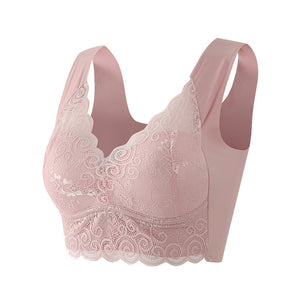 Soutien-gorge push-up confortable en dentelle