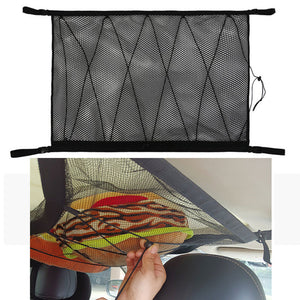 Sac de rangement en filet suspendu pour voiture