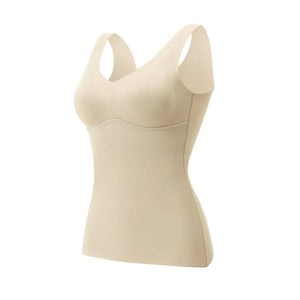 Gilet auto-chauffant avec coussin de poitrine