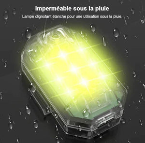 Voyant d'avertissement stroboscopique LED polyvalent pour la protection