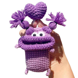 PORTE-CLÉS EN CROCHET FAIT À LA MAIN