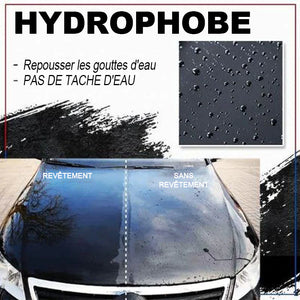 Spray pour réparer des rayures sur voiture