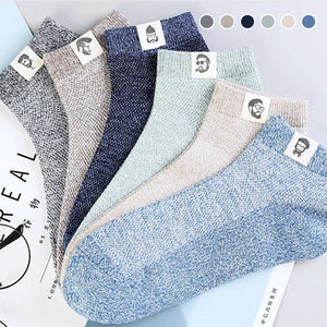 Chaussettes déodorantes respirantes pour hommes