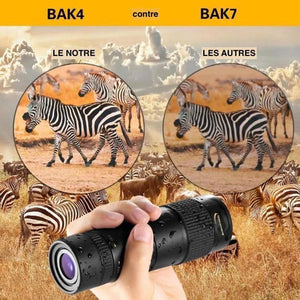 TÉLESCOPE MONOCULAIRE 4K 10-300X40MM À ZOOM SUPER-TÉLÉOBJECTIF