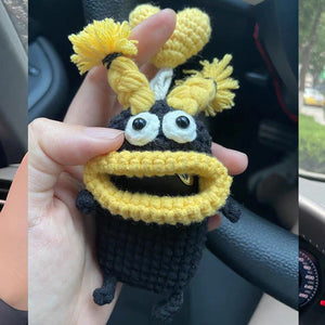 PORTE-CLÉS EN CROCHET FAIT À LA MAIN